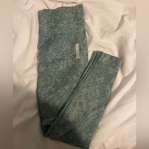 blue gymshark leggings